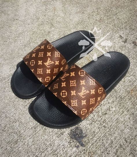 flip flops louis vuitton|louis vuitton jean slide.